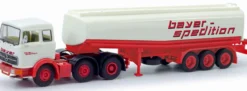 herpa 87MBS026284 Mercedes-Benz LPS2032 Tanksattelzug bayer Spedition LKW-Modell 1:87