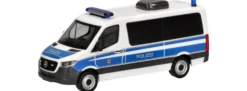 herpa 099127 MB Sprinter 18 Bus Flachdach - Bundespolizei | Blaulichtmodell 1:87