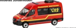 herpa 961790 MB Sprinter 18 Bus HD - Feuerwehr Dortmund | Blaulichtmodell 1:87