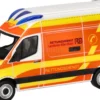 herpa 099042 MB Sprinter 18 Delfis RTW Elbe-Elster | Blaulichtmodell 1:87