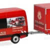 herpa 098618 MB Sprinter 18 Halbbus Hochdach + Anhänger Colonia | Modellauto 1:87