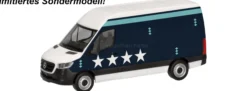 herpa 963015 MB Sprinter 18 Kasten HD - WM 2026 Auswärts | Modellauto 1:87