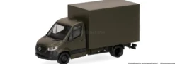herpa 700962 MB Sprinter 18 mit Kofferaufbau Schweizer Armee | Militärmodell 1:87
