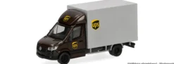 herpa 099790 MB Sprinter 18 mit Kofferaufbau UPS | Modellauto 1:87