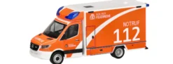 herpa 098953 MB Sprinter 18 Rettungswagen Berliner Feuerwehr | Blaulichtmodell 1:87