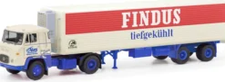 herpa 87MBS026390 Scania Vabis LB76 Kühlkoffersattelzug Töns Findus LKW-Modell 1:87