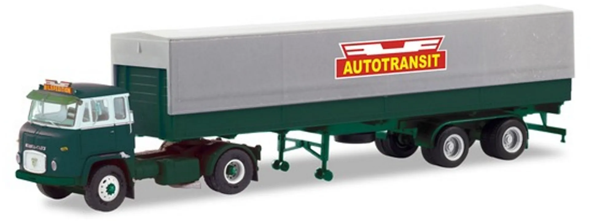 herpa 87MBS026017 Scania Vabis LB 76 Planensattelzug Bilspedition LKW-Modell 1:87