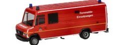 herpa 099073 MB Vario Kasten - Fernmelde-Einsatzwagen | Blaulichtmodell 1:87