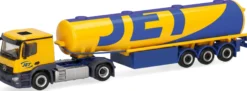 herpa 321976 Mercedes-Benz Actros Classicspace Benzintanksattelzug JET LKW-Modell 1:87