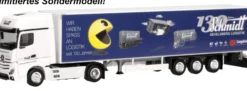 herpa 959735 Mercedes-Benz Actros L Koffersattelzug 130 Jahre Schmidt Pacman LKW-Modell 1:87
