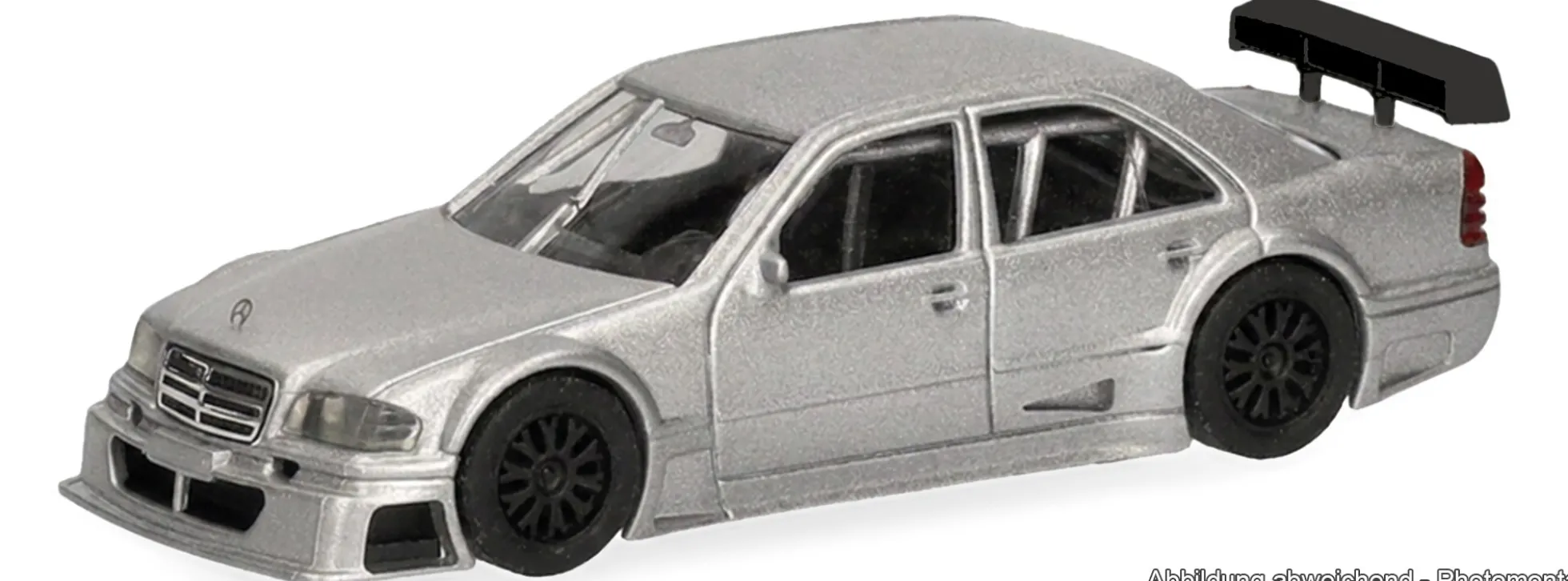 herpa 031882 Mercedes-Benz AMG C180 1995 - silber | Modellauto 1:87