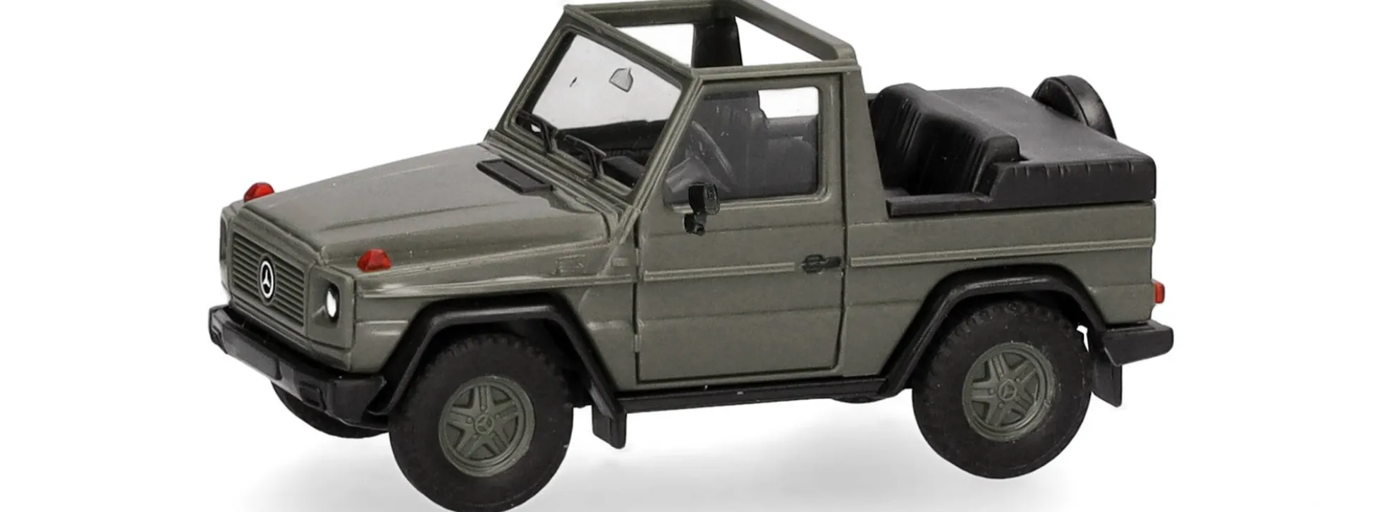 herpa 700849 Mercedes-Benz G-Klasse W460 offen Bundeswehr Militärmodell 1:87