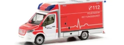 herpa 097116 Mercedes-Benz Sprinter 18 RTW Feuerwehr Bochum | Blaulichtmodell 1:87