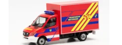 herpa 096690 Mercedes-Benz Sprinter 2013 Kofferaufbau Feuerwehr Metzingen Blaulichtmod