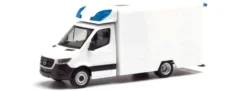 herpa 013826 Mercedes-Benz Sprinter 18 Fahrtec RTW weiß | Blaulichtmodell 1:87