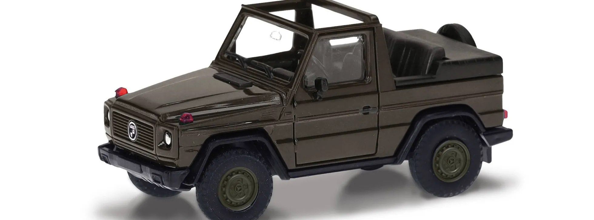 herpa 700856 military Puch G-Klasse offen Schweizer Armee Militärmodell 1:87