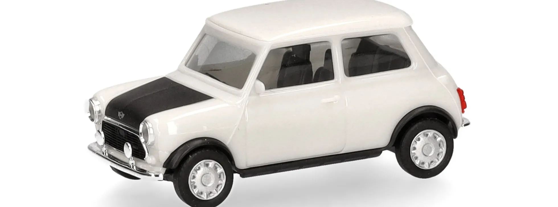 herpa 421140-002 Mini Cooper Mayfair Rechtslenker old english white Automodell 1:87