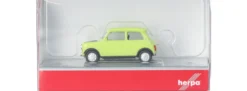 herpa 941150 Mini Cooper Rechtslenker grün / schwarz | Modellauto 1:87