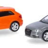 herpa 014090 MiniKit Audi A3 Sportback 2012 glutorange nardograu Bausatz 1:87