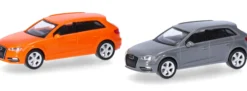 herpa 014090 MiniKit Audi A3 Sportback 2012 glutorange nardograu Bausatz 1:87