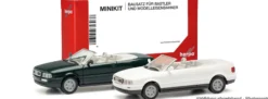 herpa 012287-007 MiniKit Audi Cabrio - grün/weiß | 2 Stück | Modellauto Bausatz 1:87