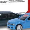 herpa 014007 MiniKit BMW M3 E46 Coupe blau und dunkelgrün Bausatz 1:87