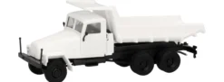 herpa 014175 MiniKit IFA G5 Muldenkipper-LKW 3achs - weiß | Baumaschinen-Modell Bausatz 1:87
