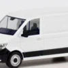 herpa 013857 MiniKit MAN TGE Transporter Flachdach weiss Bausatz 1:87