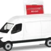 herpa 013475 MiniKit Mercedes-Benz Sprinter 2018 KastenHD weiss Automodell 1:87