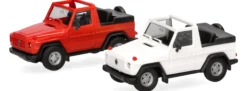 herpa 012744 MiniKit Puch G-Klasse Cabrio 1989 2 Stück Modellauto Bausatz 1:87