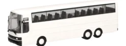 herpa 014328 MiniKit Setra 215HDH 3-achsig - weiß | Busmodell Bausatz 1:87