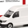 herpa 014038 MiniKit VW Crafter Transporter Hochdach mit Zwillingsbereifung weiss Bausatz 1:87