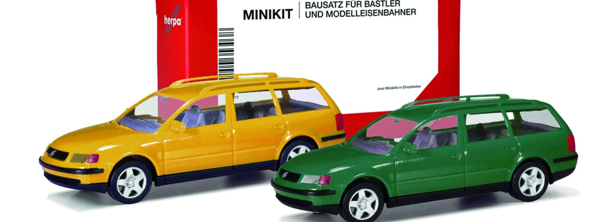 herpa 012249-007 MiniKit VW Passat B5 Variant 2 Stück Bausatz 1:87