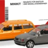 herpa 012249-008 MiniKit VW Passat Variant B5 - orange/grau | 2 Stück | Modellauto Bausatz 1:87