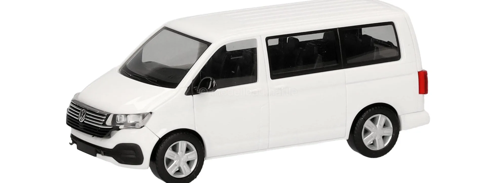 herpa 014250 MiniKit VW T6.1 Bus weiß | Modellauto Bausatz 1:87