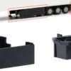 herpa 054645 Palettenkasten und Staukasten für 15m Auflieger 2x weiss 2x schwarz Zubehör LKW 1:87
