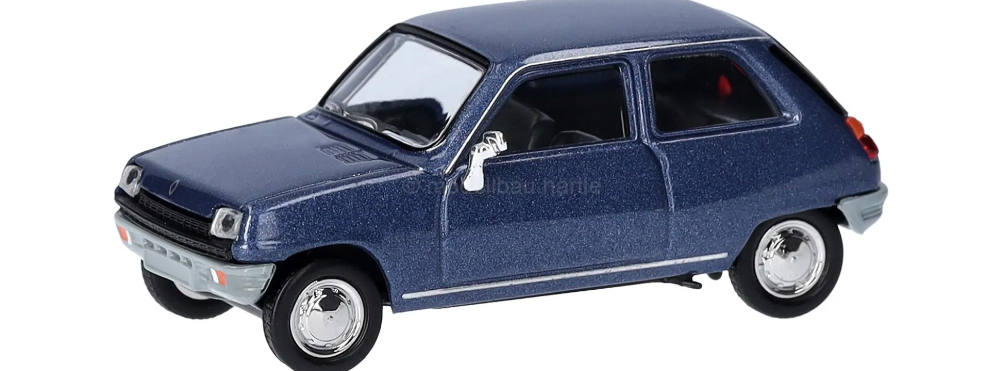 herpa 034456-002 Renault R5 - blau metallic | Modellauto 1:87