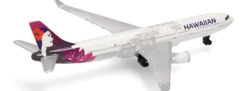 herpa 86RT-24341 Airbus A330 Hawaiian Airlines Aviation Toy | WINGS
