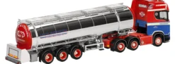 herpa 963206 Scania CS 20 HD Chromtank-Sattelzug - Mathiesen | PREMIUM | LKW-Modell 1:87