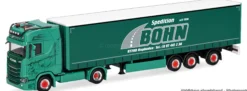 herpa 322461 Scania CS 20 HD Gardinenplanen-Sattelzug - Spedition Bohn | LKW-Modell 1:87