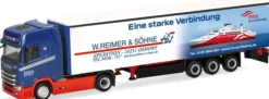 herpa 322157 Scania CS20 HD Gardinenplanensattelzug Reimer und Söhne LKW-Modell 1:87