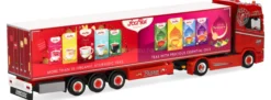 herpa 943895 Scania CS 20 HD Kühlkoffer-Sattelzug Rüter/Yogi | LKW-Modell 1:87