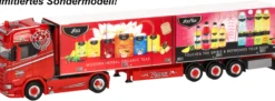 herpa 943895 Scania CS 20 HD Kühlkoffer-Sattelzug Rüter/Yogi | LKW-Modell 1:87