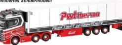 herpa 960724 Scania CS20 HD Kühlkoffersattelzug PWT thermo PREMIUM LKW-Modell 1:87