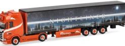 herpa 318785 Scania CS 20 HD 15m Planensattelzug Ferntrans Haas | LKW-Modell 1:87