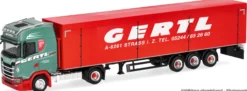 herpa 322232 Scania CS 20 HD Schubboden-Sattelzug - Gertl | LKW-Modell 1:87