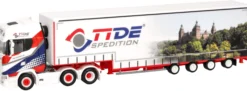 herpa 319645 Scania CS 20 HD Volumen-Sattelzug - TiDe Spedition | LKW-Modell 1:87