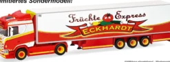 herpa 962865 Scania CS 20 ND Sattelzug - Früchte Eckhardt | PREMIUM | LKW-Modell 1:87
