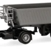 herpa 319713 Scania Hauber Kipp-Sattelzug - grau/gelb | LKW-Modell 1:87