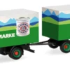 herpa 321723 Scania 111 Kofferhängerzug Spedition Reiter Bärenmarke LKW-Modell 1:87